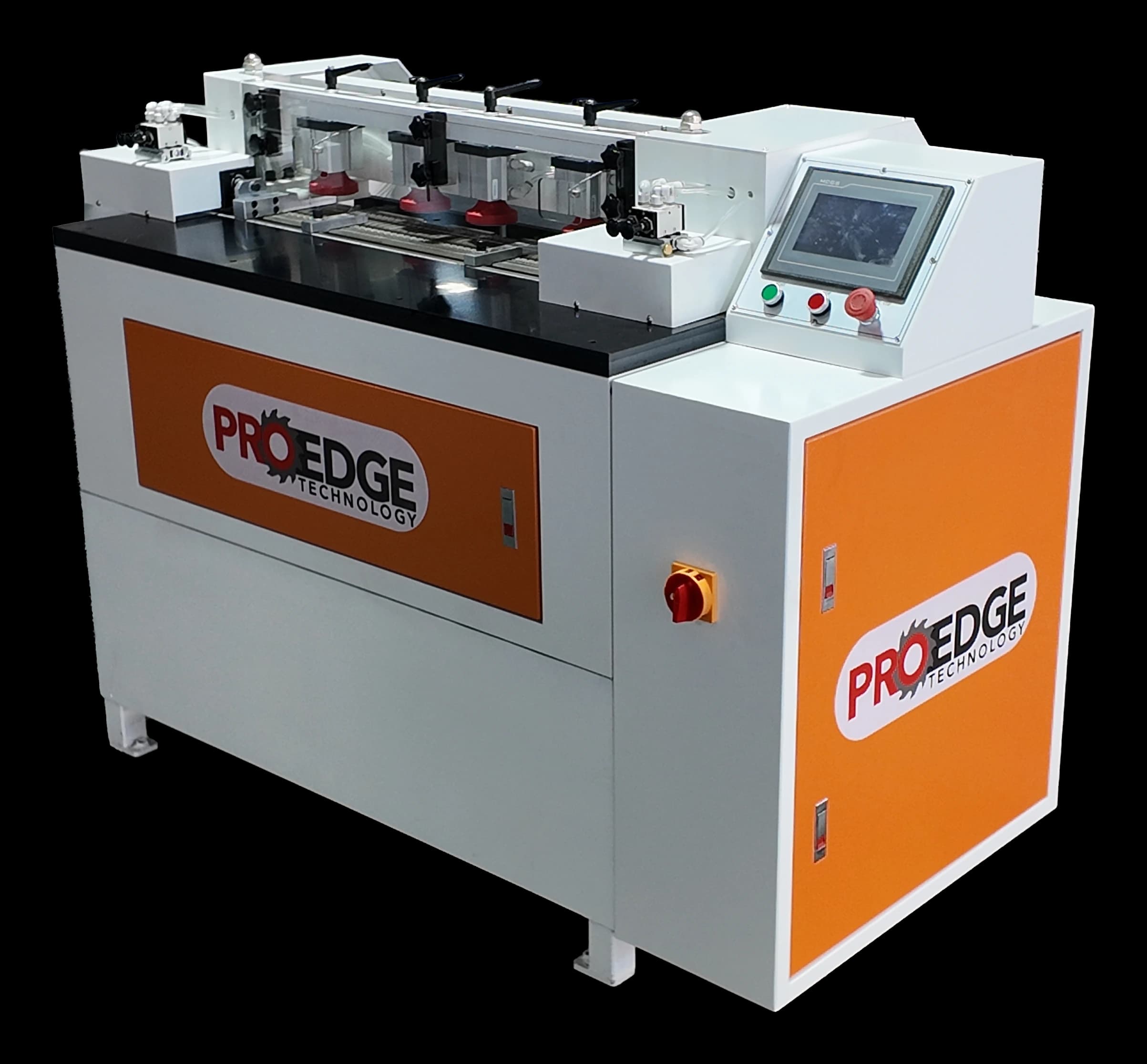 Pro Edge Technology CNC Dovetail machine, isolated on white