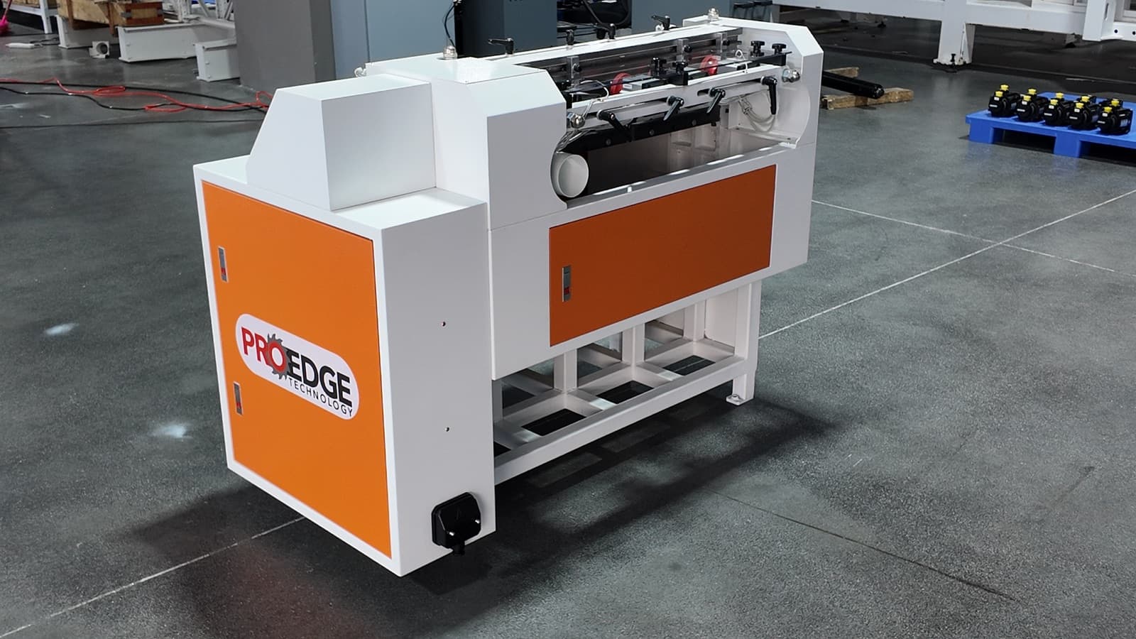 CNC Dovetail machine, angled side view