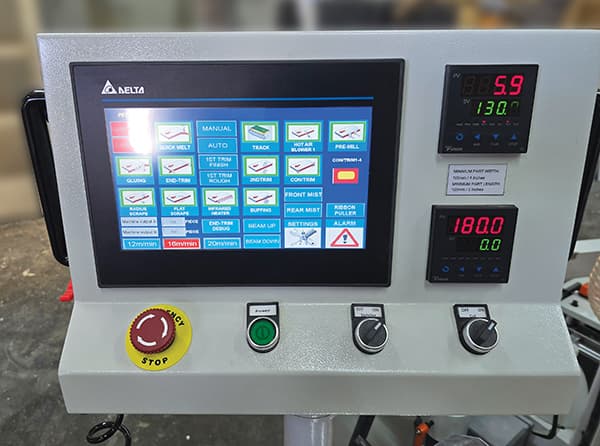 PET IV 10-inch Delta HMI touchscreen