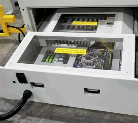 Flat Table Router electrical cabinet